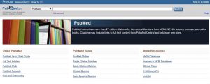 Simple search using Pubmed