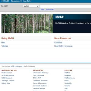 MeSH terms