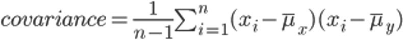 Linear correlation. Covariance